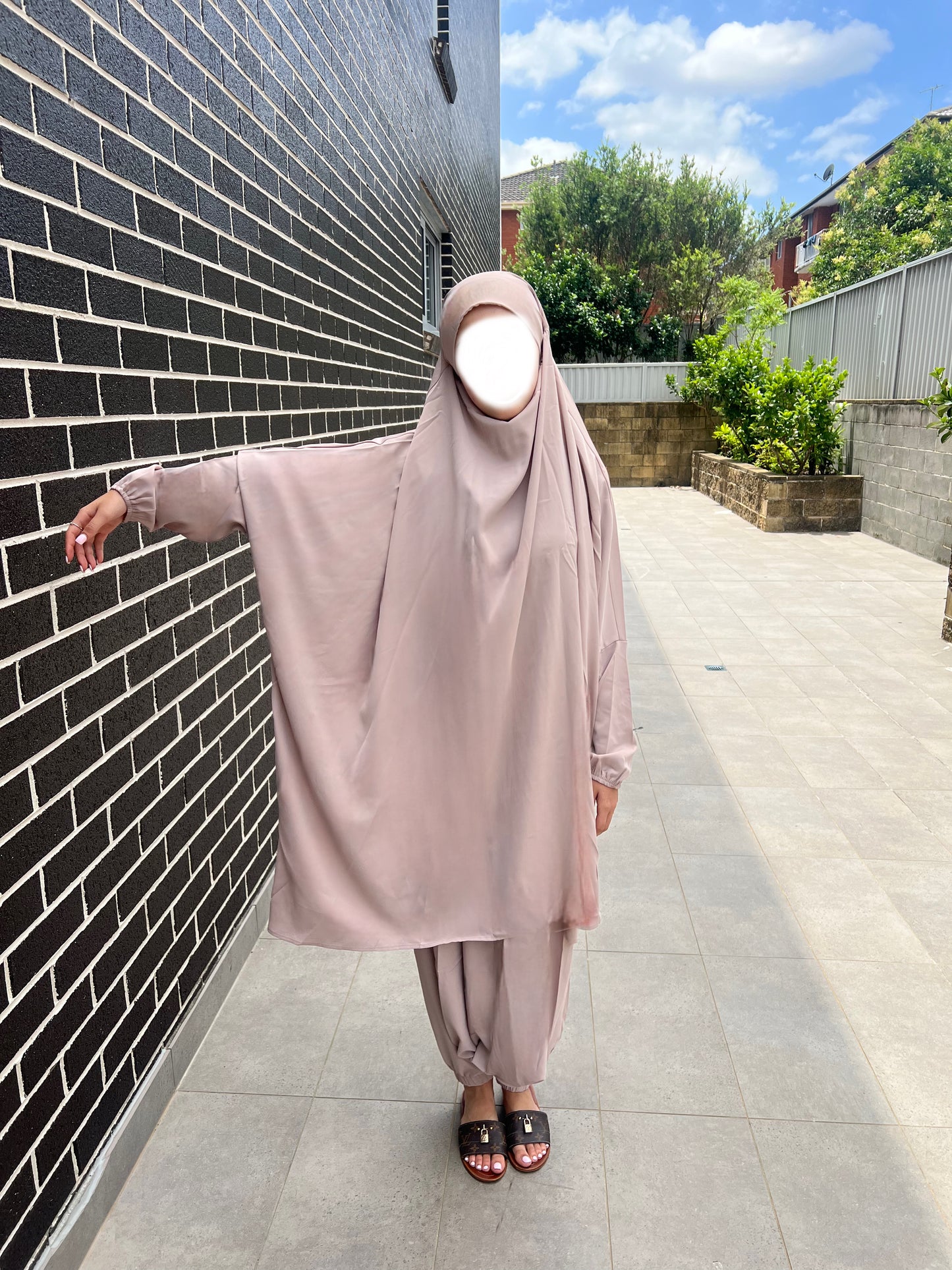 Premium Violette Jilbab (skirt)