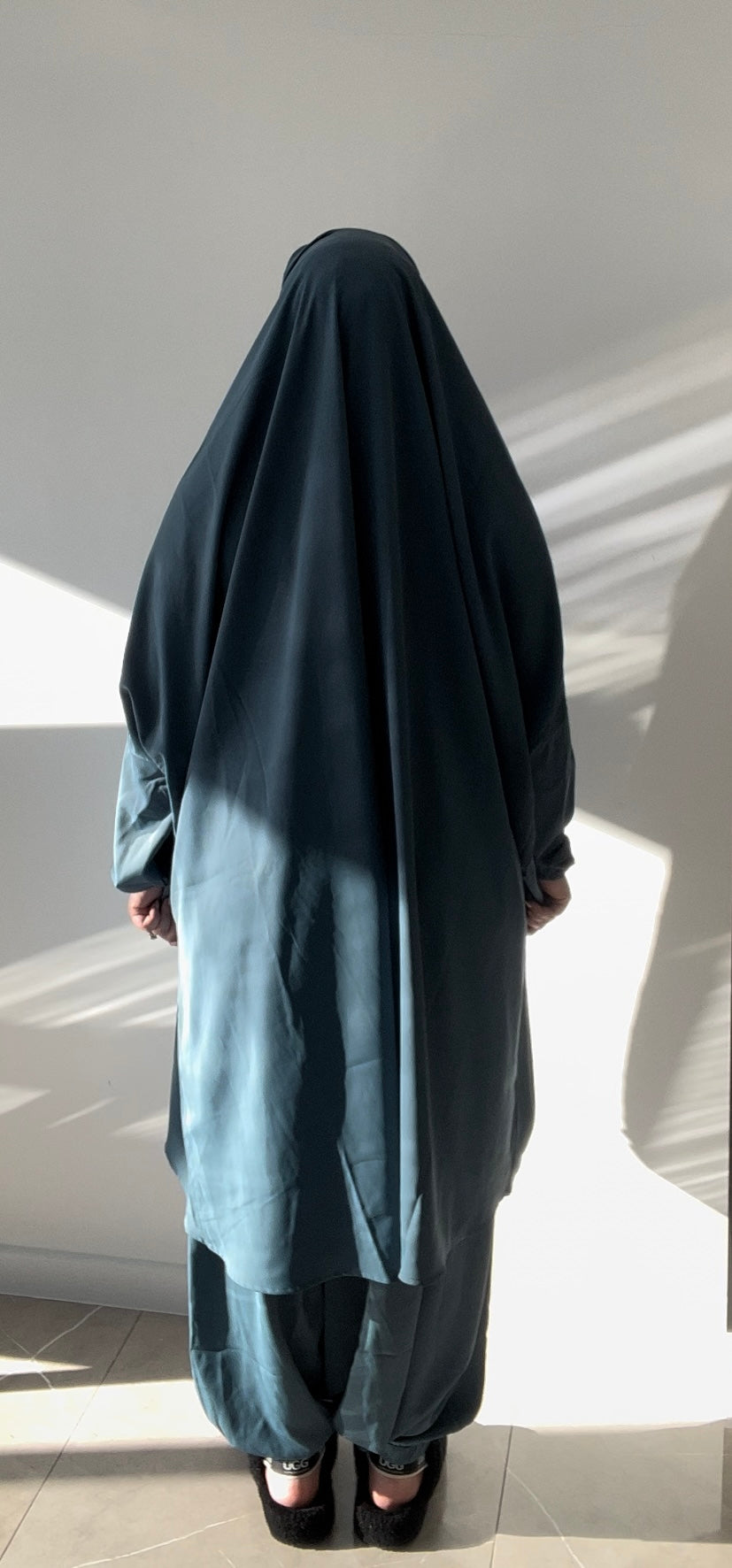 Teal sirwal