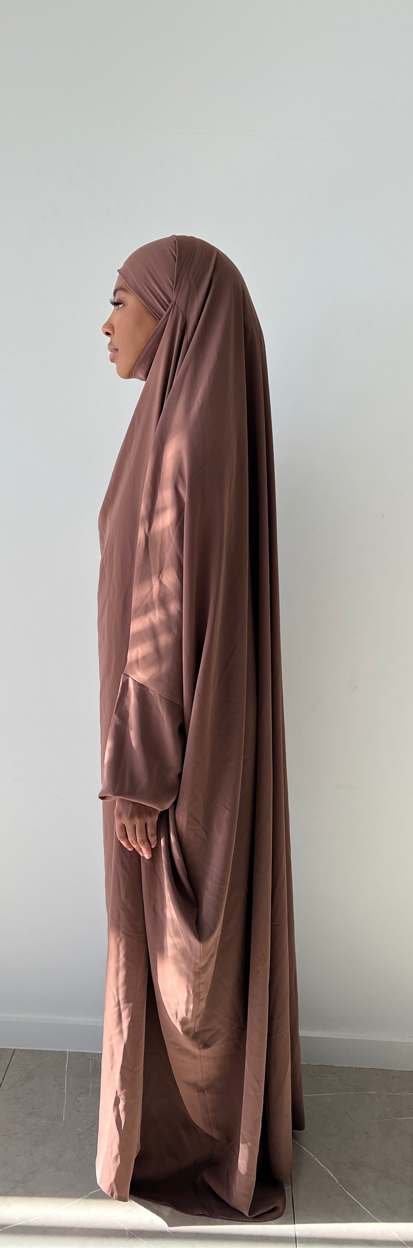 Rosy brown Full length