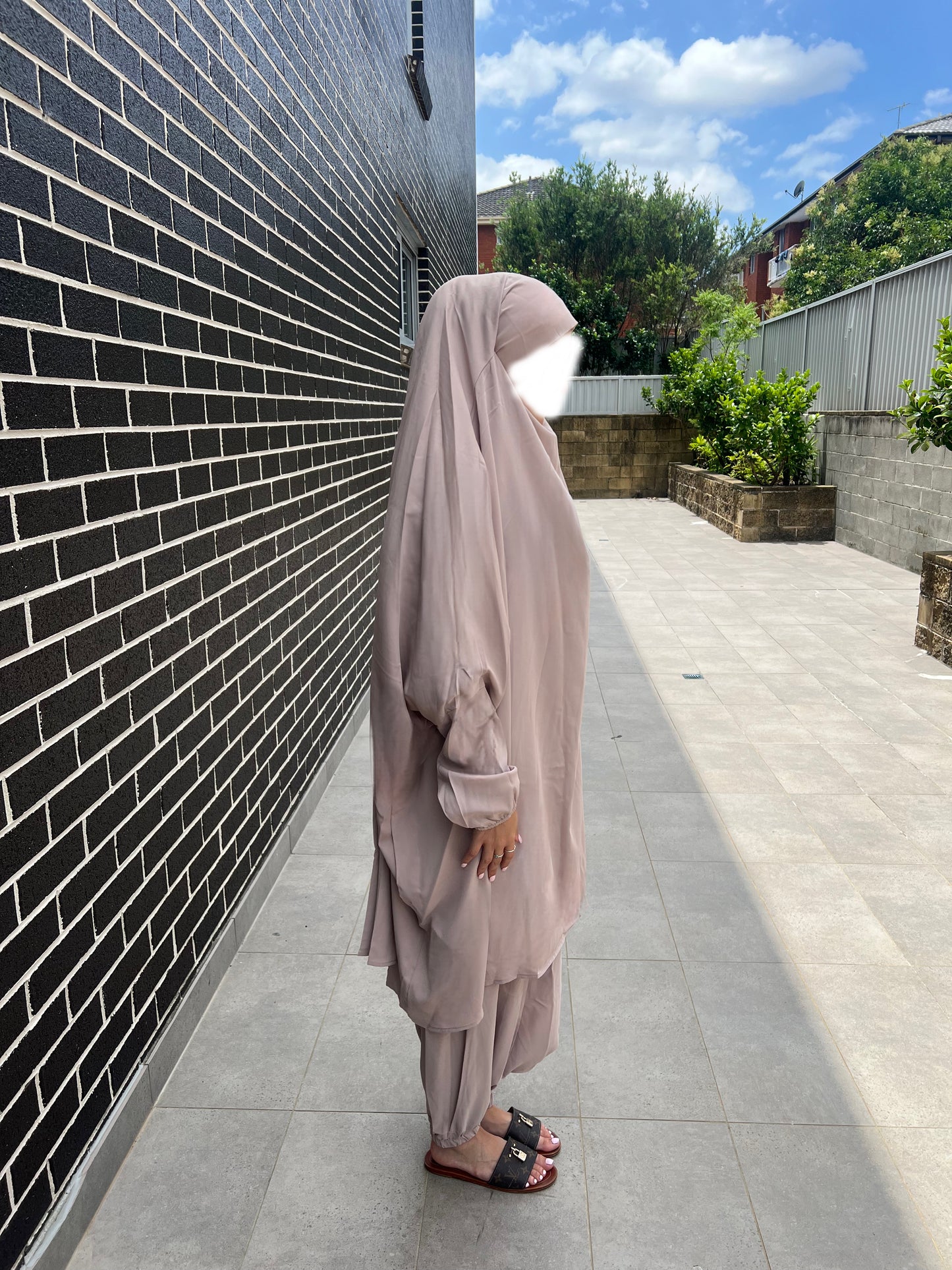 Premium Violette Jilbab (skirt)